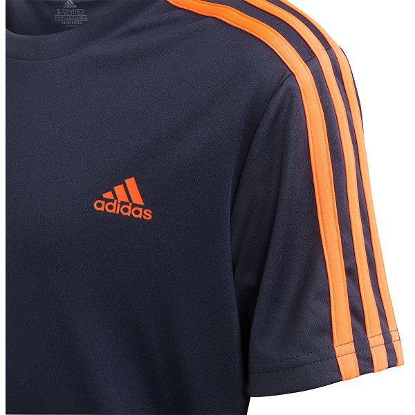 Adidas 3 Striker Lyhyt Sleeve Lasten T Paidat Sininen | LMTX-20731