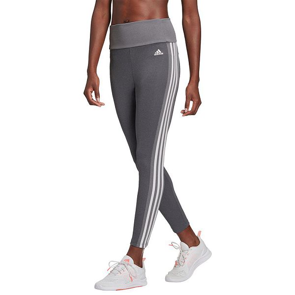 Adidas 3 Stripes 7/8 Naisten Leggingsit Harmaat | ODYJ-40683