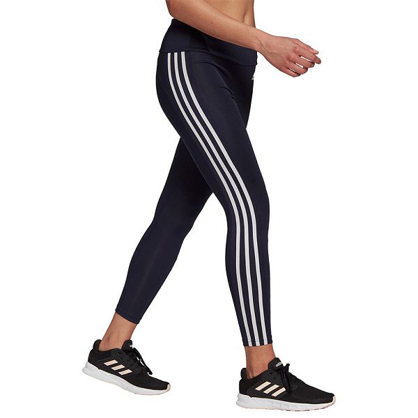 Adidas 3 Stripes 7/8 Naisten Leggingsit Sininen | QJVP-78094