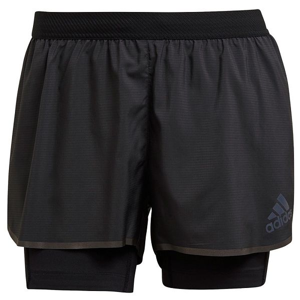 Adidas Adizero 2 In 1 Shorts Naisten Housut Mustat | PMYJ-06354