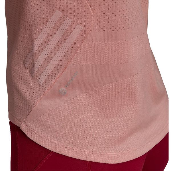 Adidas Adizero Lyhyt Sleeve Naisten T Paidat Pinkki | QOVE-73425