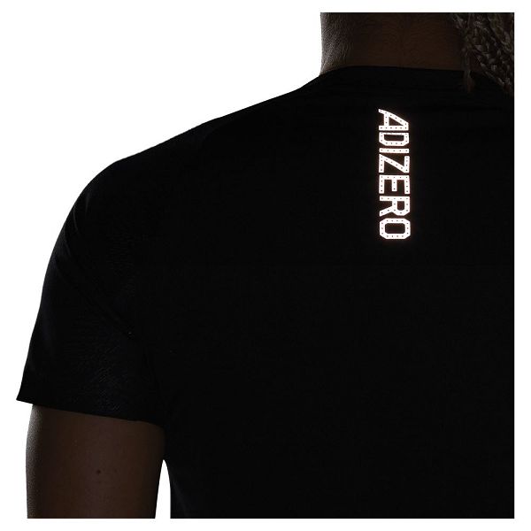 Adidas Adizero Lyhyt Sleeve Naisten T Paidat Mustat | SNRG-09274