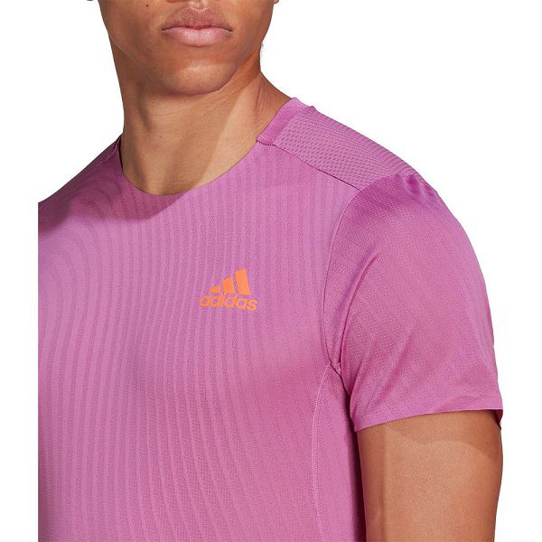 Adidas Adizero Speed Lyhyt Sleeve Miesten T Paidat Violetit | QKNJ-05283