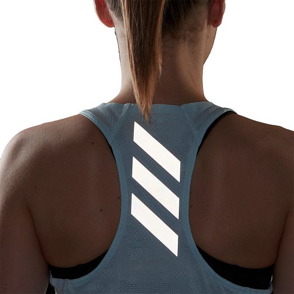 Adidas Adizero Tank Hihattomat Naisten T Paidat Vihreä | ETKR-36045