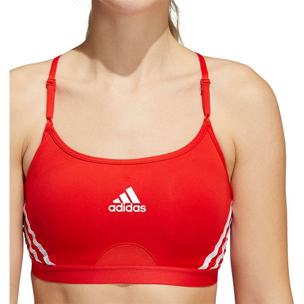 Adidas Aero 3 Stripes Naisten Urheiluliivit Punainen | OXER-46185