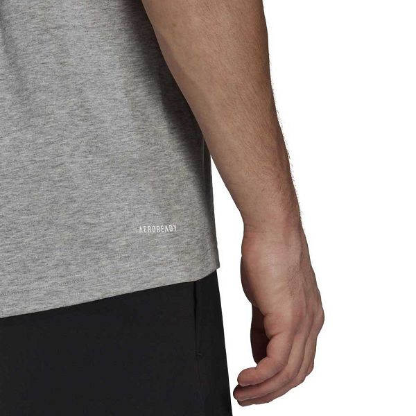 Adidas Aeroready Designed 2 Move FeelReady Urheilu Lyhyt Sleeve Miesten T Paidat Harmaat | YBXJ-27896