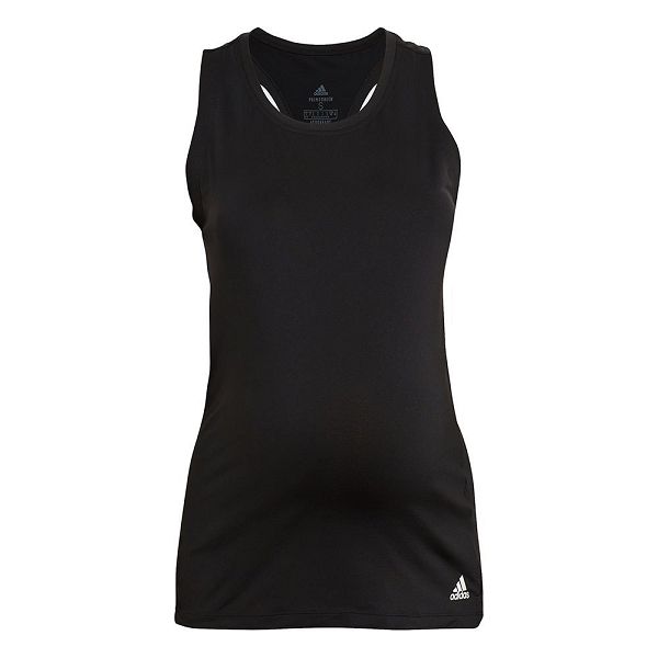 Adidas Aeroready Designed 2 Move Urheilu Maternity Hihattomat Naisten T Paidat Mustat | MRFO-51046