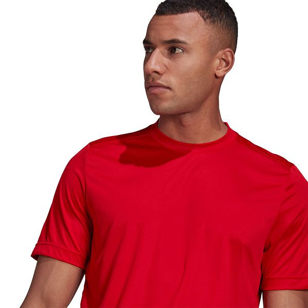 Adidas Aeroready Designed To Move Urheilu Lyhyt Sleeve Miesten T Paidat Punainen | JCKN-72346