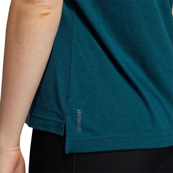 Adidas Aeroready Lyhyt Sleeve Naisten T Paidat Vihreä | WKJX-45271