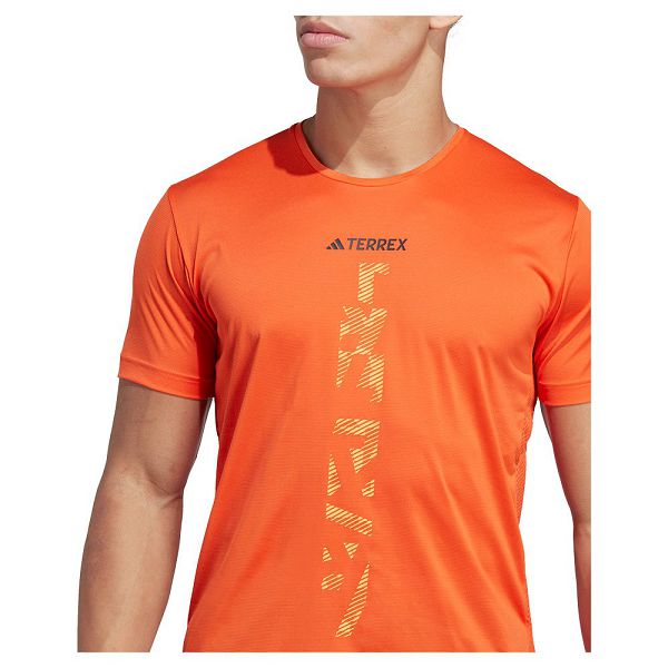 Adidas Agr Lyhyt Sleeve Miesten T Paidat Oranssi | KOZJ-28317