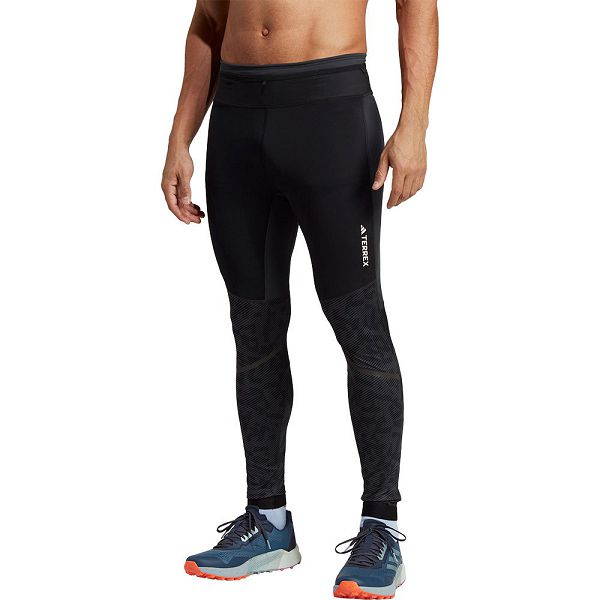 Adidas Agr Miesten Leggingsit Mustat | EYZD-42187