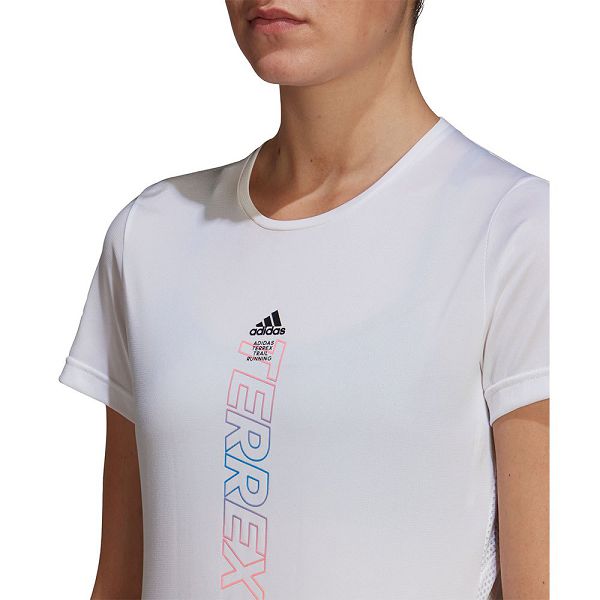 Adidas Agravic Lyhyt Sleeve Naisten T Paidat Valkoinen | UEYV-76598