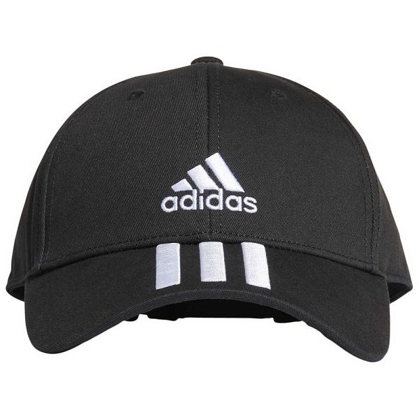 Adidas Baseball 3 Stripes Puuvilla Twill Lasten Lippis Mustat | MWJQ-26593