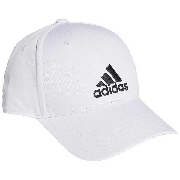 Adidas Baseball Puuvilla Twill Lasten Lippis Valkoinen | NHXI-93687