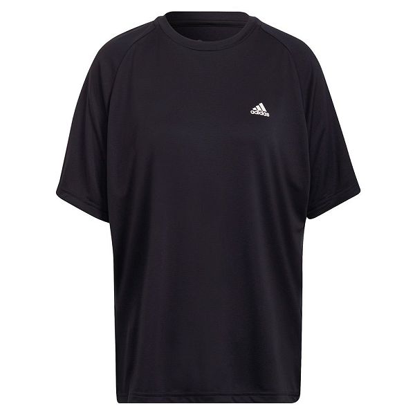 Adidas Boyfr Lyhyt Sleeve Naisten T Paidat Mustat | FPEV-57241