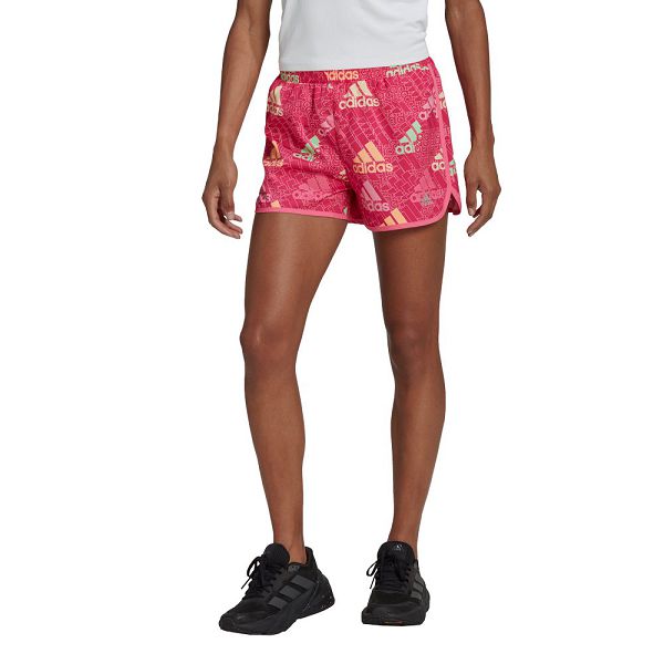 Adidas Brand Lov 3´´ Shorts Naisten Housut Pinkki | VZGM-09485