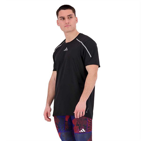 Adidas Confident Lyhyt Sleeve Miesten T Paidat Mustat | ALNZ-78952