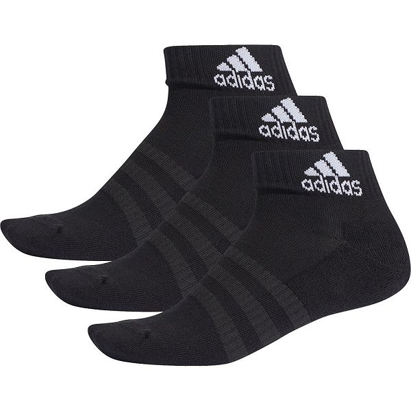 Adidas Cushion Ankle 3 Pairs Lasten Sukat Mustat | INBS-69524