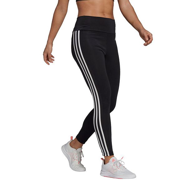 Adidas Designed 2 Move High Rise 3 Stripes 7/8 Naisten Leggingsit Mustat | VDMT-87054