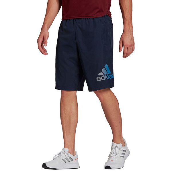 Adidas Designed 2 Move Logo Shorts Miesten Housut Sininen | VRTI-70293