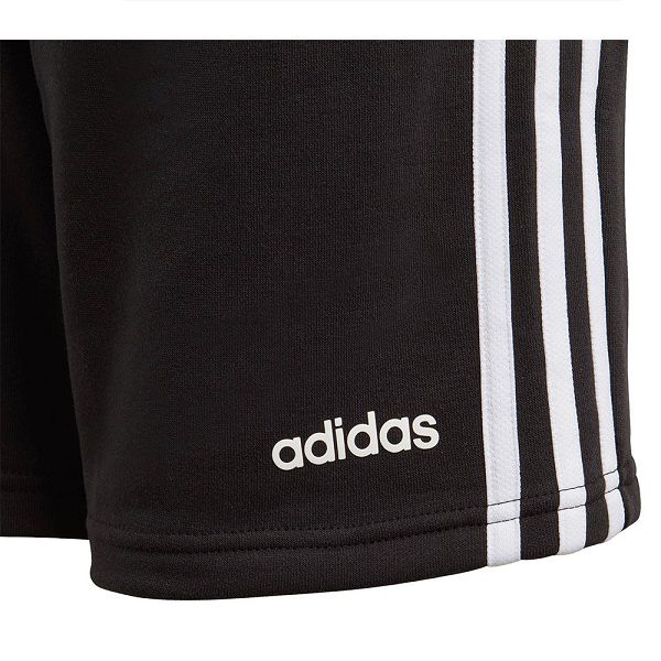 Adidas Essentials 3 Stripes Knit Lyhyt Lasten Housut Mustat | BYXI-57146