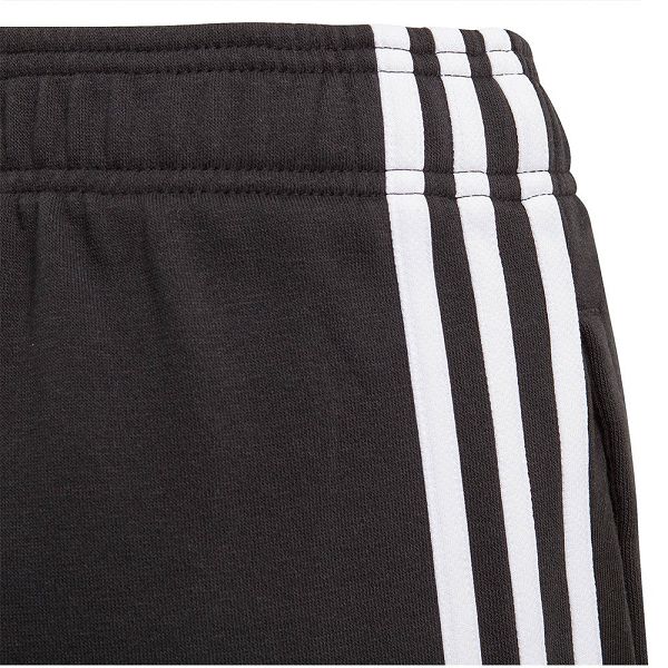 Adidas Essentials 3 Stripes Knit Lyhyt Lasten Housut Mustat | BYXI-57146