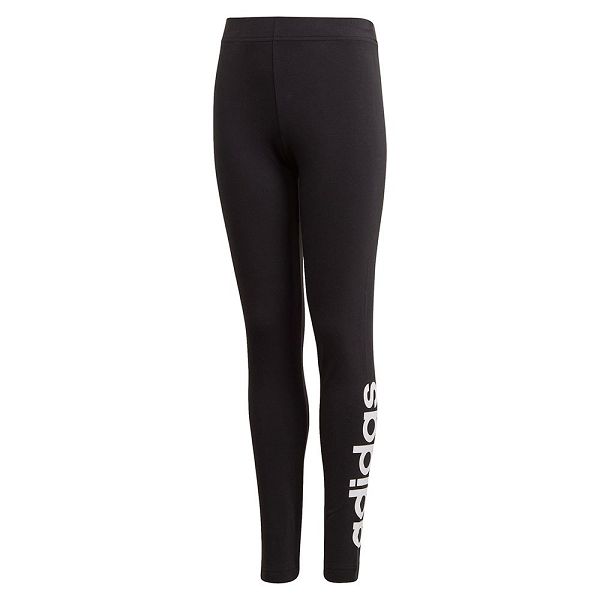 Adidas Essentials Linear Lasten Leggingsit Mustat | SZHN-01478