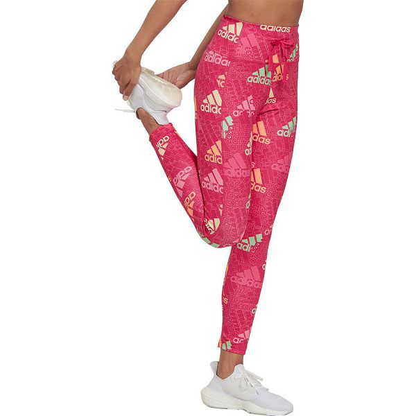 Adidas Essentialsnd Love 7/8 Naisten Leggingsit Pinkki | SLJF-09437