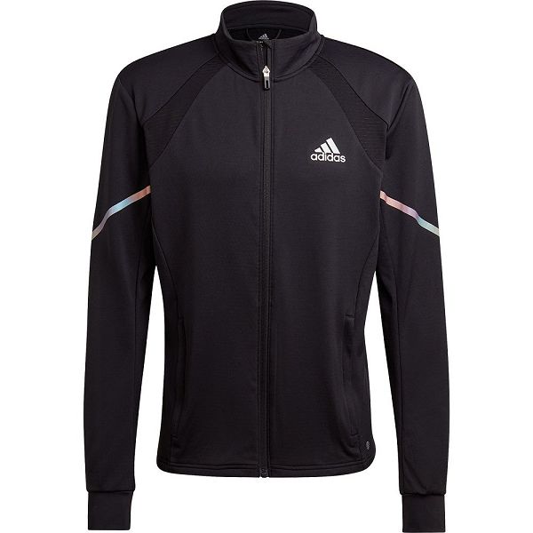 Adidas Everydayrun Knit Miesten Takki Mustat | UJBO-75916