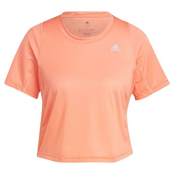 Adidas Fast Crop Lyhyt Sleeve Naisten T Paidat Oranssi | VMSE-37501