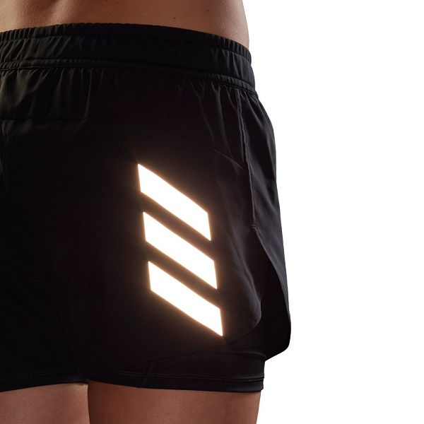 Adidas Fast Primeblue 2 In 1 Shorts Naisten Housut Mustat | ETNK-23915