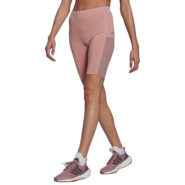 Adidas Fastimp Pitsi BT Lyhyt Naisten Leggingsit Pinkki | XTOJ-14860