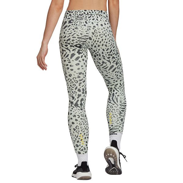 Adidas Fastimpact Leopard 7/8 Naisten Leggingsit Valkoinen | STPR-73186