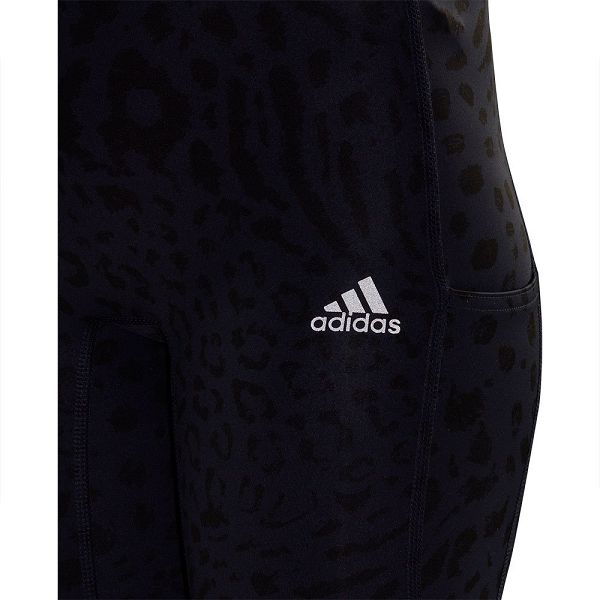 Adidas Fastimpact Leopard 7/8 Naisten Leggingsit Mustat | TSNH-74958