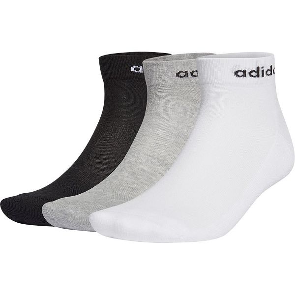 Adidas HC Ankle 3 Pairs Naisten Sukat White/Grey/Black | AVBG-15069