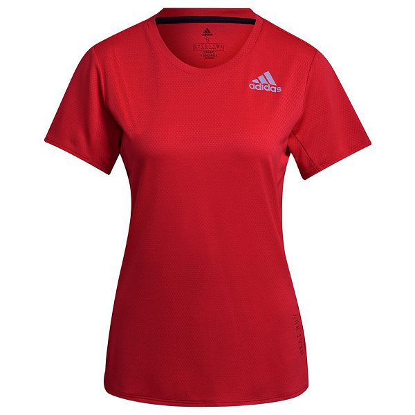 Adidas Heat RDY Lyhyt Sleeve Naisten T Paidat Punainen | DBIH-84657