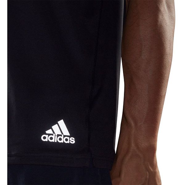 Adidas IT Lyhyt Sleeve Miesten T Paidat Mustat | XBWD-04269