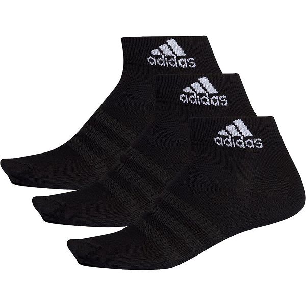 Adidas Light Ankle 3 Pairs Lasten Sukat Mustat | TUXF-74029