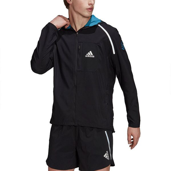 Adidas Marathon For The Oceans Miesten Takki Mustat | XJCT-73165