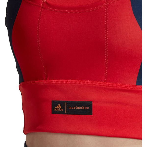 Adidas Marimekko Medium-Support Pocket Naisten Urheiluliivit Sininen | SQLN-43260