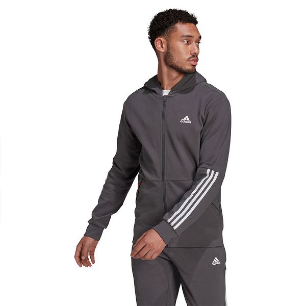 Adidas Motion Full Zip Miesten Puserot Harmaat | UEGT-59876