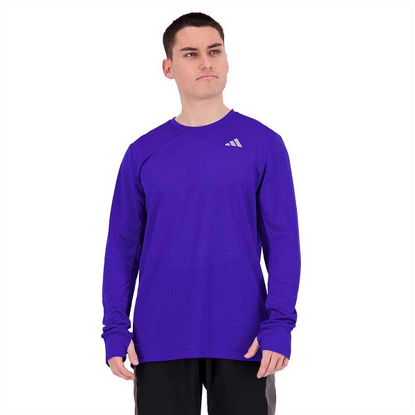 Adidas OTR Long Sleeve Miesten T Paidat Sininen | BFGZ-90621