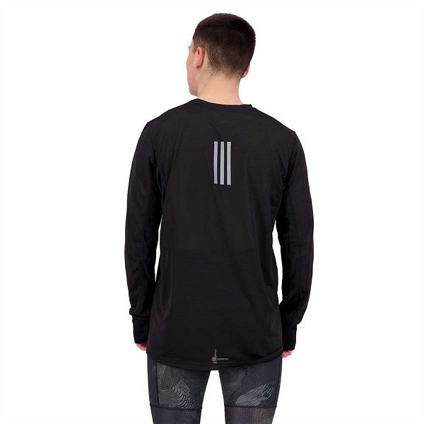 Adidas OTR Long Sleeve Miesten T Paidat Mustat | HFRA-51803