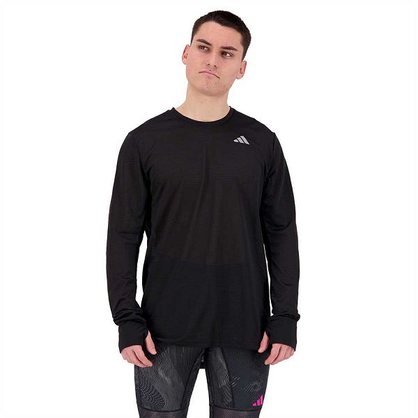 Adidas OTR Long Sleeve Miesten T Paidat Mustat | HFRA-51803