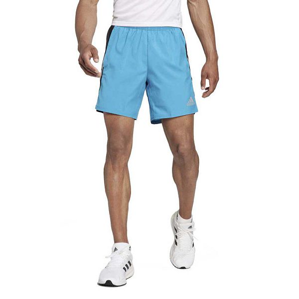 Adidas OWN The Run 5´´ Shorts Miesten Housut Sininen | UOYM-23891