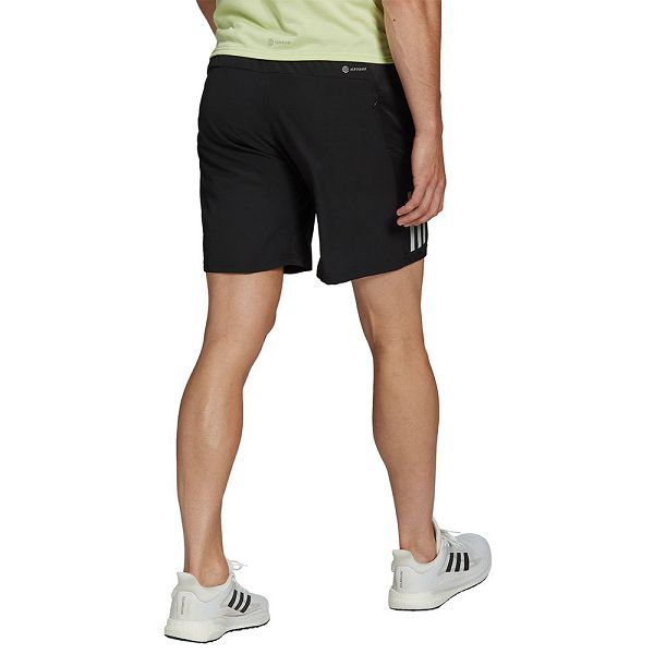 Adidas OWN The Run 7´´ Shorts Miesten Housut Mustat | BYSK-57398