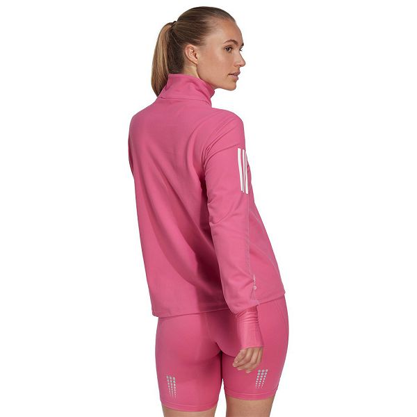 Adidas Otr Half Zip Naisten Puserot Pinkki | RUQE-45836