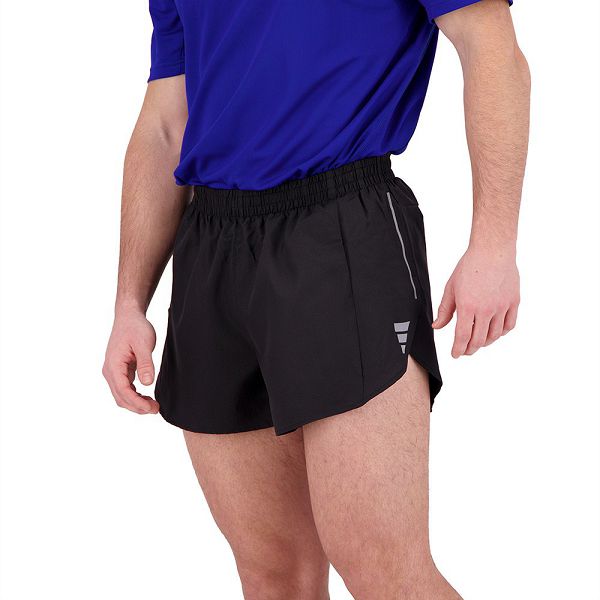 Adidas Otr Split Shorts Miesten Housut Mustat | ICWJ-85064