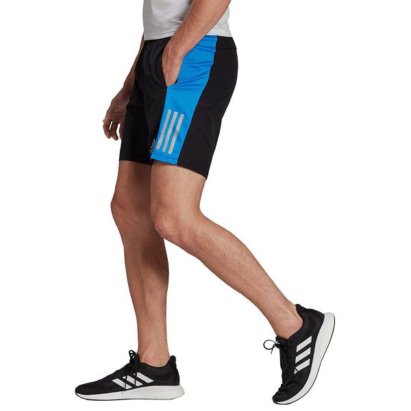 Adidas Own The Run 9´´ Shorts Miesten Housut Mustat | MEGV-34798