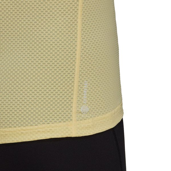 Adidas Own The Run Cooler Lyhyt Sleeve Naisten T Paidat Keltainen | YEBQ-42810